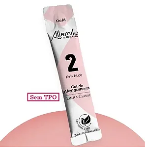 Refil allsmile real love cor 02- sem HEMA e TPO