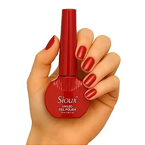 Esmalte em Gel Sioux 35 12ml Luxo Tons de Vermelho