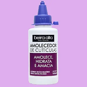 Amolecedor De Cutícula 100ml Amolece Hidrata E Amacia Beira
