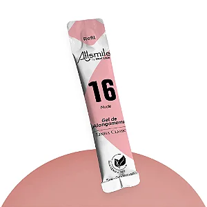 Refil de Gel de Modelagem 15ml – Linha Classic – Allsmile by Real Love Cor 16
