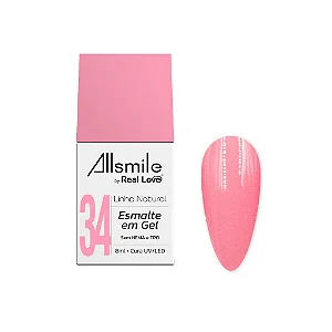 Esmalte em gel 10ml - Linha Natural - Allsmile by Real Love 34