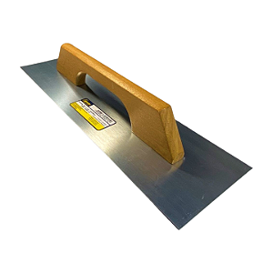 Desempenadeira de Aço Liso 12 X 40cm