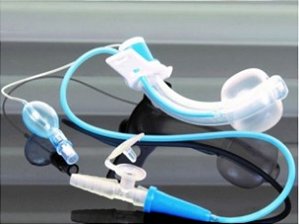 Cânula de Traqueostomia 8.0mm Com Balão e Com Via de Aspiração Subglótica - BCI