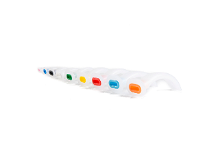 Cânula Guedel Estéril Nº 00 – 50mm Azul Escuro - Foyomed