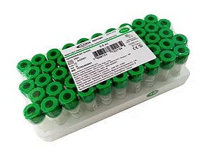 Mini Tubo Heparina de Sódio 0.5ml C/ 50 Unidades - Labor Import