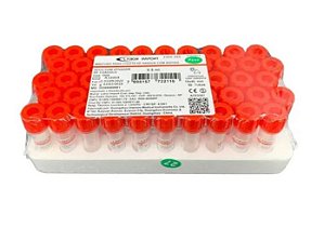 Mini Tubo Seco Com Aditivo 0.5ml C/ 50 Unidades - Labor Import