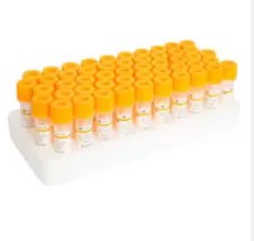 Mini Tubo Gel Separador 0.5ml C/ 50 Unidades - Labor Import