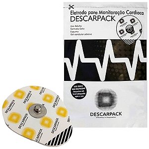 Eletrodo Descartável Adulto C/ 50 Unidades - Descarpack