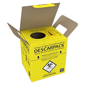 Coletor Para Material Perfurocortante 1,5L Unidade - Descarpack