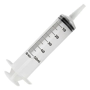 Seringa de 50ml Bico Cateter C/ Tampa Ref: 303553 Unidade - BD