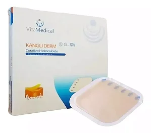 Curativo Hidrocolóide Regular 20 x 20cm Unidade - Kangli Derm - Vita Medical