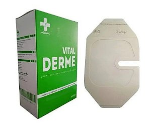 Curativo Filme Transparente Fenestrado 10 x 12cm Unidade - Vital Derme