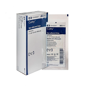Curity Compressa C/ Emulsão Petrolatum 7,6 x 40,6cm Unidade - Covidien