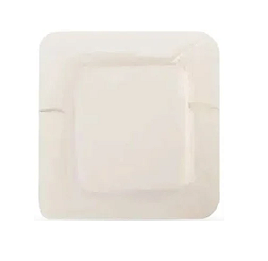 Cobertura de Espuma Antimicrobiana Com Borda AMD Kendall (14 x 14cm) Unidade Ref: 55566BAMDX - Covidien