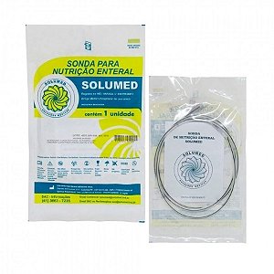 Sonda de Alimentação Enteral com Guia 8Fr - Solumed