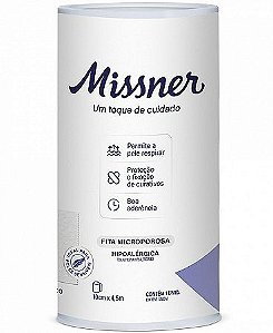 Fita Micropore 10cm x 4,5m Branca - Missner