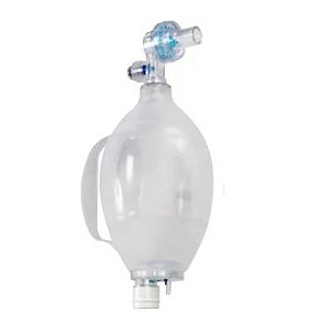 Ambu Reanimador (Ressuscitador) Pulmonar Manual em Silicone Com Reservatório Infantil - Advantive