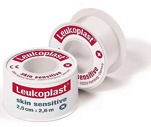 Fita Adesiva de Silicone Leukoplast Skin Sensitive 2,5cm x 2,6m - BSN Medical
