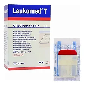 Curativo Leukomed T 5 x 7,2cm Filme Transparente Unidade - BSN Medical