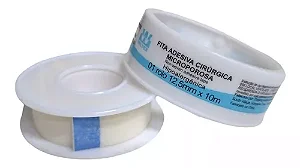 Fita Microporosa Carretel 12,5mm x 10m - Wiltex *** Black Friday ***