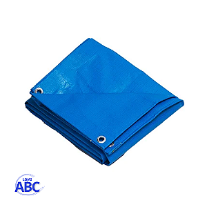 Capa para piscina Impermeável 3,5x5,5 | Azul