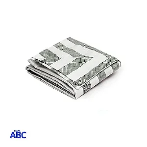 Lona multiuso Impermeável 1x2 310 | Verde e Branca