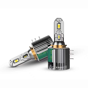 Kit 2 Lâmpada LED H15 Pro 12v 6500k