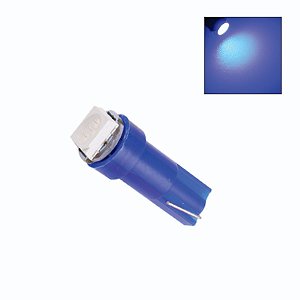 Lâmpada LED T5 1 Led SMD 24v Azul