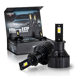 Kit 2 Lâmpada Ultra LED H3 Canbus CSP 120w 120.000lm 12v 8000k