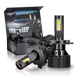 Kit 2 Lâmpada Ultra LED H4 Canbus CSP 120w 120.000lm 12v 8000k