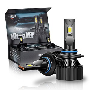 Kit 2 Lâmpada Ultra LED 9006 Canbus CSP 120w 120.000lm 12v 8000k