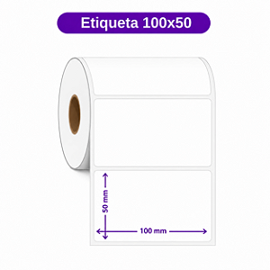 Rolo Etiqueta 100x50 - Térmica