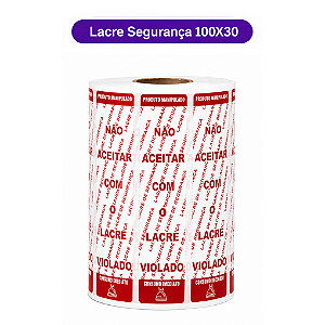Lacre Segurança - Vermelho 001