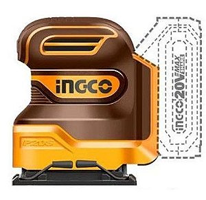 LIXADEIRA ORBITAL 110X100 20V BATERIA ION-LITIO INGCO CSHSLI2014