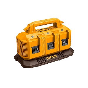 Carregador de Bateria INGCO 20V 6 Portas Bivolt