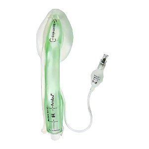 Sonda Máscara Laringea Descartável Pvc Nº 2 1/2 Auragain Ambu C/10