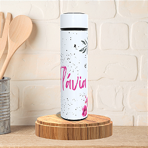 Garrafa Térmica de Inox Com Infusor
