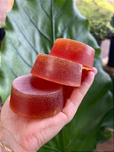 SABONETE ORGÂNICO AÇAFRÃO - 84gr