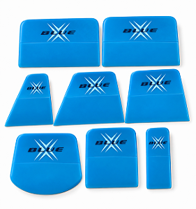 Kit de Espátulas Bluex® para Aplicação de PPF (8 Unidades)