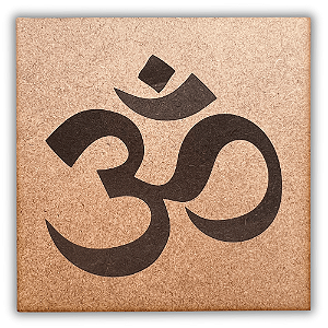 Gráfico Radiestesia MDF 3mm 20x20cm - 093 - Om - CRU