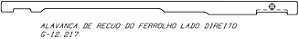 Alavanca de Recuo do Ferrolho Lado Direito Boito Pump