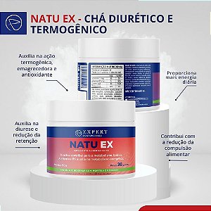 CHÁ DIURETICO E TERMOGENICO NATU EX