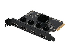 Placa de Captura PCIe QUAD-CAP HDMI