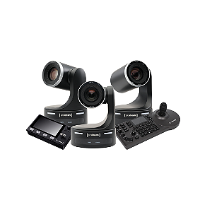KIT COM 3 PTZ20GO + CONTROLLER GO II + SWITCHER SW4H-GO