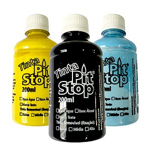 TINTA PARA CANETA POSTER BASE AGUA PIT STOP 200ML