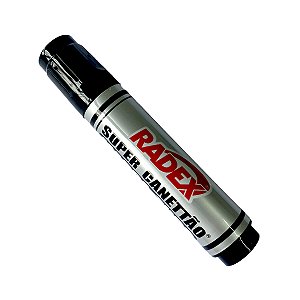 CANETA PARA CARTAZ SUPER CANETAO PRETA RADEX