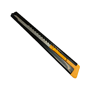 ESTILETE ESTREITO DE METAL 9MM KAZ