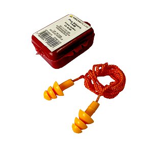 PROTETOR DE OUVIDO INTRA AURICULAR PLUG SILICONE 12 DECIBEIS CA 39068