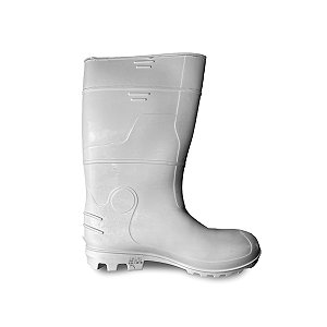 BOTA PVC CANO ALTO BRANCO SAFETY BOOTS CA 42149 KADESH