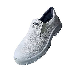 SAPATO ELASTICO BRANCO BICO PVC CA 28629 IMBISEG
